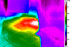 Rohrleckage Heizleitung